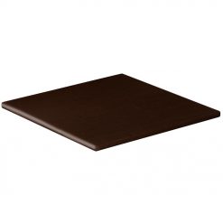 Werzalit-Topalit asztallap sötétbarna, négyzetes