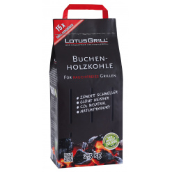 Bükkfaszén a LotusGrill-hez