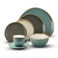 Porcelán készlet Glaze