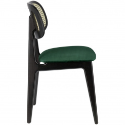 Szék Cane velvet
